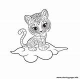 Shine Shimmer Coloring Pages Nahal Printable Print Drawing Colouring Color Para Colour Colorear Paintingvalley Guardado Desde sketch template