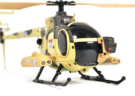 amazoncom  medium size defender spy camera rc helicopter yiboo uj  channels photo toys