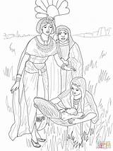 Moses Coloring Pages Baby Finding Drawing Printable sketch template