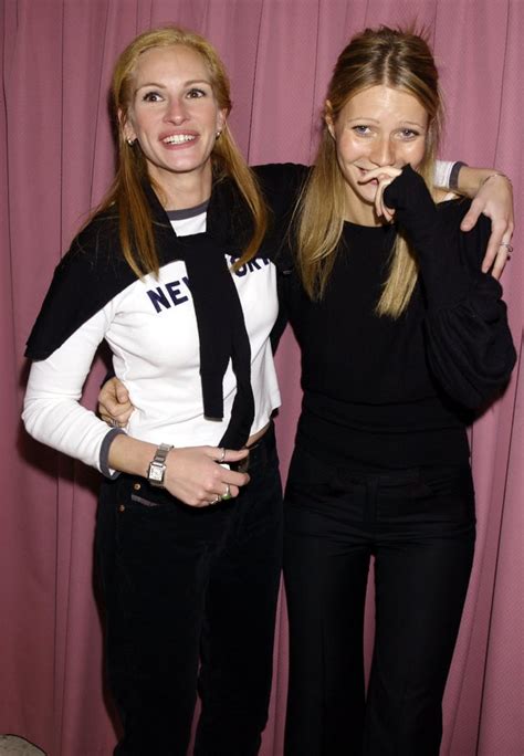 Julia Shared A Giggle With Pal Gwyneth Paltrow At A Charity Event In