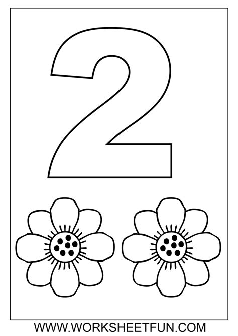 coloring number  coloring page