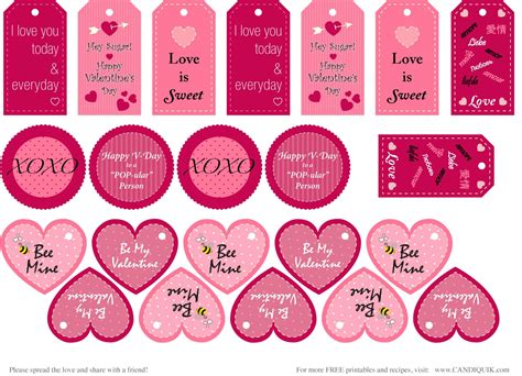 valentine templates  printable