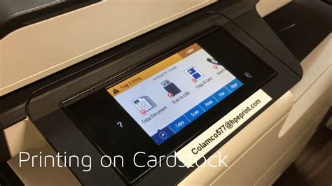 print  cardstock cardstock printers  colamco youtube