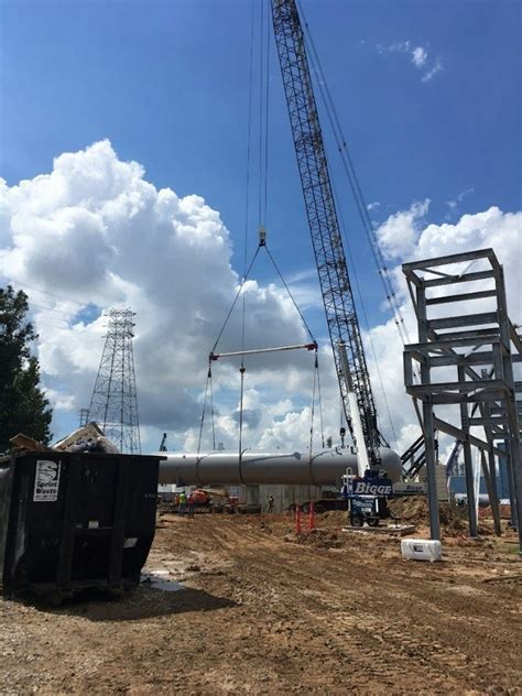 bigge cranes  build chemical plant biggecom
