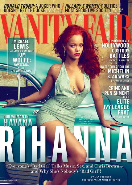 Rihanna Covers Vanity Fair Talks Past With Chris Brown