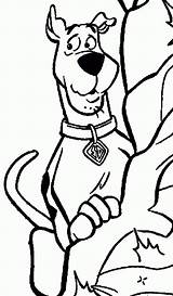 Scooby Doo Coloring Pages Easy Kids Characters sketch template