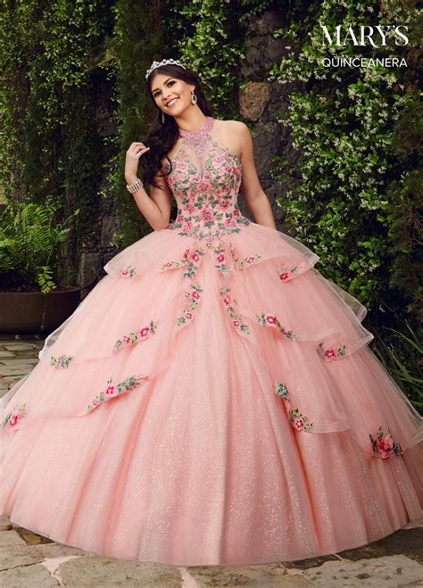 15 Pink Quinceanera Dresses With Flowers Ideas Melumibeauty Cloud