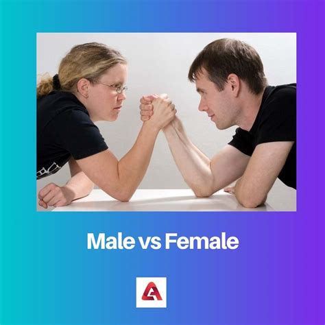 male  female difference  comparison