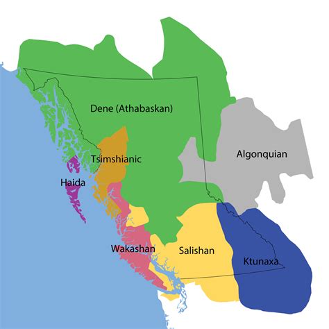 bc  nations language families map learning portal