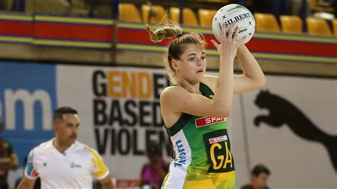 proteas elmere van der berg relishing maiden netball world cup main domain