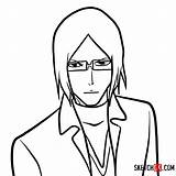 Bleach Draw Ishida Face Uryū Sketchok Step Anime Uryu sketch template