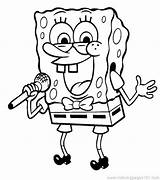 Coloring Spongebob Squarepants Pages Print Thanksgiving Getdrawings sketch template