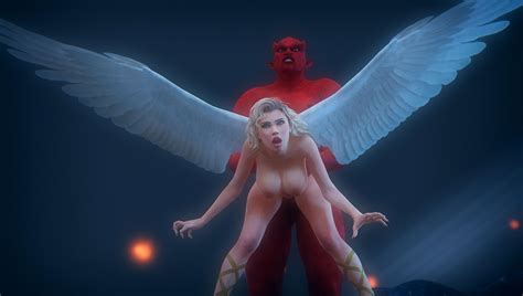 sexy angel babe gets fucked by the devil