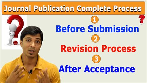 complete research paper journal publication process youtube