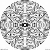 Coloring Abstract Pages Hard Cool Geometric Designs Kids Adults Shapes Easy Printable Sheets Circles Mandala Popular Coloringhome Teenagers sketch template
