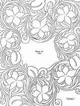 Tooling Gonzales Carving Sheridan Tooled Playful Saddlery sketch template