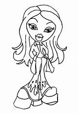 Coloring Pages Bratz Coloringpages1001 sketch template