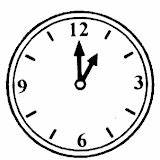 Clock Coloring Pages Hora Post sketch template