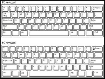 typing practice  printable keyboards distance learning tpt