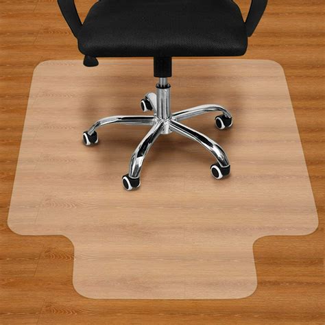 office chair mat  hardwood floor  clear pvc desk chair mat