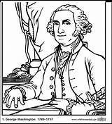 Coloring Washington George Pages President King Drawing Sheets Cartoon America Dc Getdrawings Coloringtop sketch template