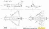 Eurofighter Typhoon Blueprints sketch template