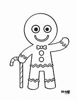 Gingerbread Coloring Man Pages Elf Buddy Printable Lego Christmas Story Line Drawing Print Face Color Family Mcillustrator Characters Easy Clipart sketch template