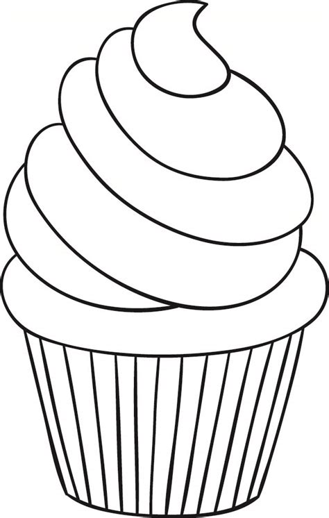 printable cupcake template