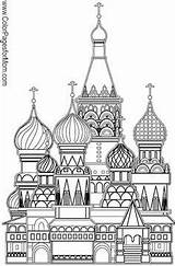 Coloring Pages Adult Grown Ups Printable Kids Landmarks Church Color Colouring Books Print Sheets Famous Welt Buildings Para Fb Sample sketch template
