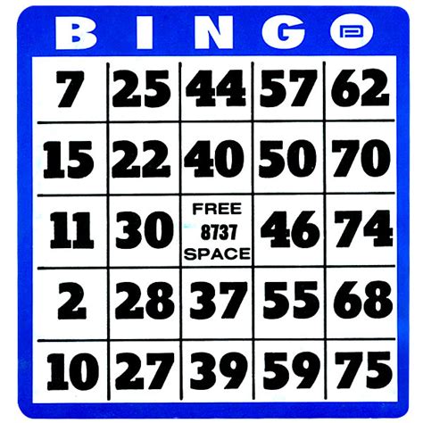 large print bingo cards  cards