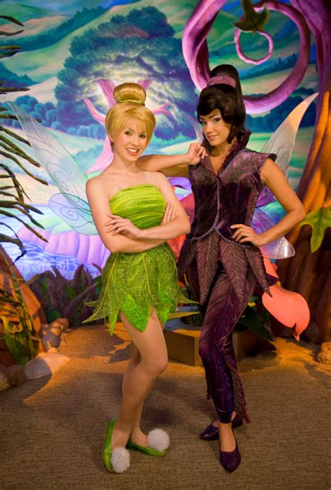 Disney S Newest Fairy Vidia Joins Tinker Bell For Meet And Greets In