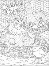Crochet Dover Publications Welcome Calming sketch template