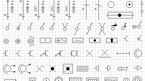 een overzicht van de verschillende elektrische symbolen gamma math math equations