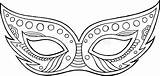 Gras Mardi Mask Coloring Outline Pages Printable Venetian Isolated Element Adults Vector Illustration Illustrations Print Ad 30seconds Stock Fat Tuesday sketch template
