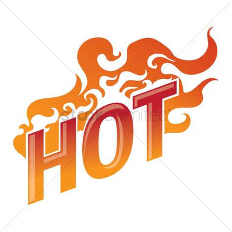 Word Hot Vector Image 1498658 Stockunlimited