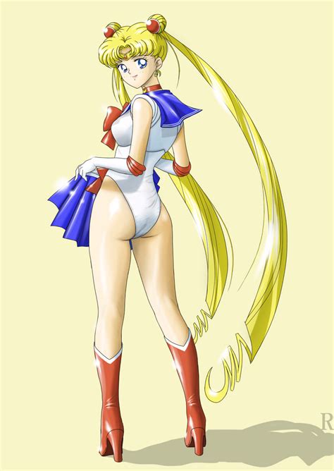 xbooru 1 girl 1girl ass bishoujo senshi sailor moon