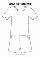 Colouring Football Kit Pages Coloring Sheets Sports Printable Blank Kits Shirts Boys Colour Soccer Sparklebox Jerseys Kids Resources Cup Own sketch template