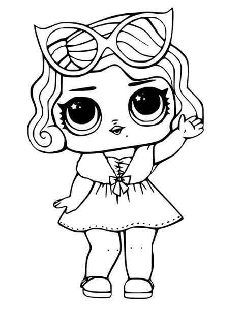 lol surprise doll coloring pages leading baby lol dolls pinterest