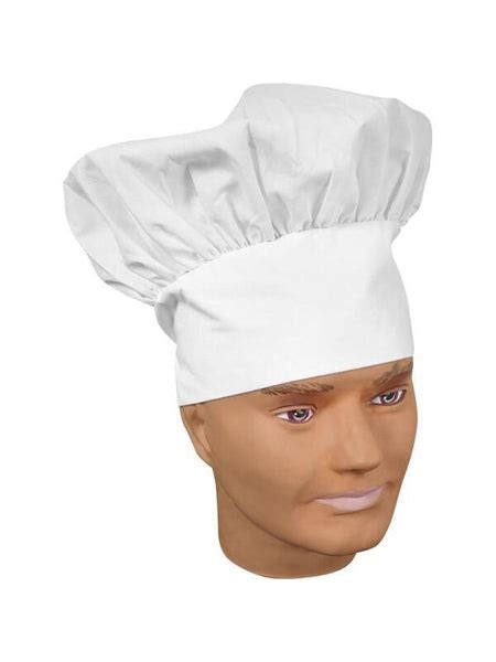 adult white chef hat costumeish