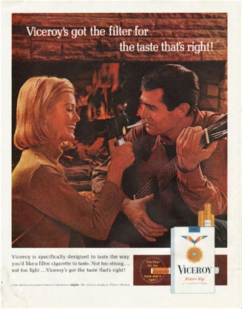 1965 Viceroy Cigarettes Vintage Ad Got The Filter