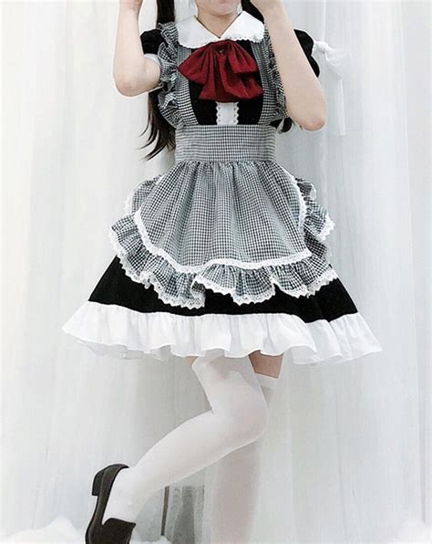 sexy cosplay costume for schoolgirl maid outfit france maid etsy