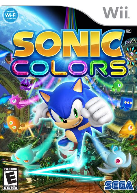 sonic colors wii  ds box art sonic  hedgehog photo  fanpop