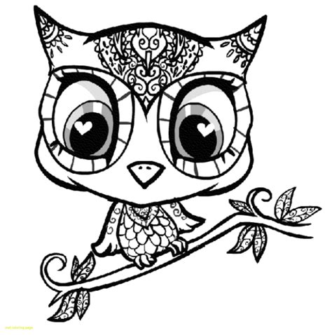 cute owls coloring pages coloring home