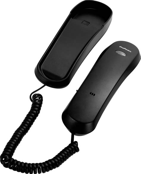 profoon tx  vaste analoge telefoon zwart conradnl