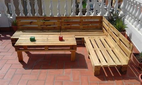 build pallet outdoor furniture set palette jardin salon de jardin palettes meuble jardin palette