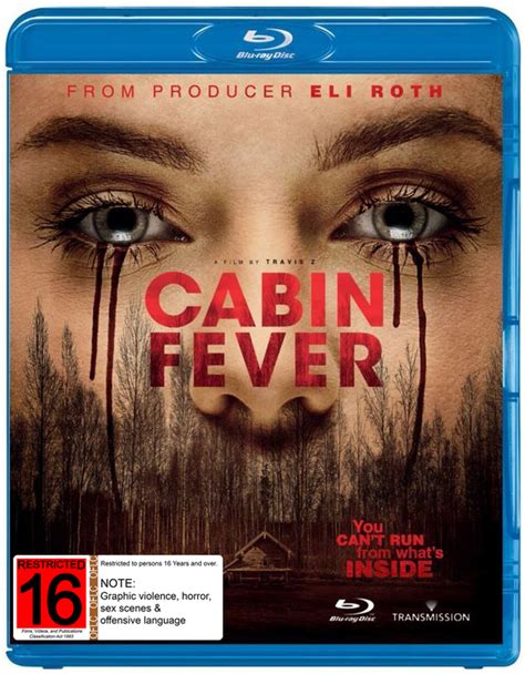 cabin fever blu ray buy now at mighty ape nz