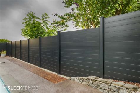 aluminum privacy fence panel sleek and modern aluminum fencing and