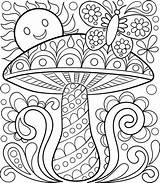 Coloring Pages Hippie Adult Printable Adults Sheets Book Colouring sketch template