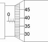 Micrometer Gauge Screw Read Mm Measurement Part First sketch template