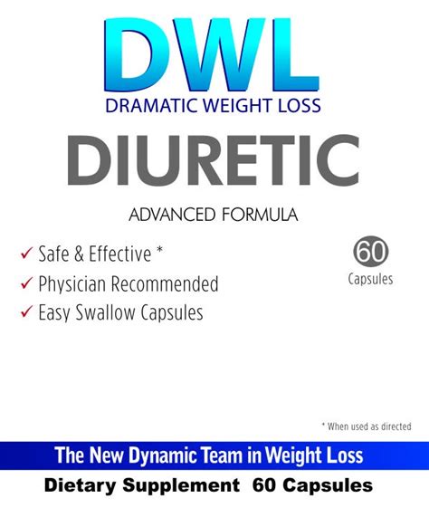 diuretic dramatic weight loss